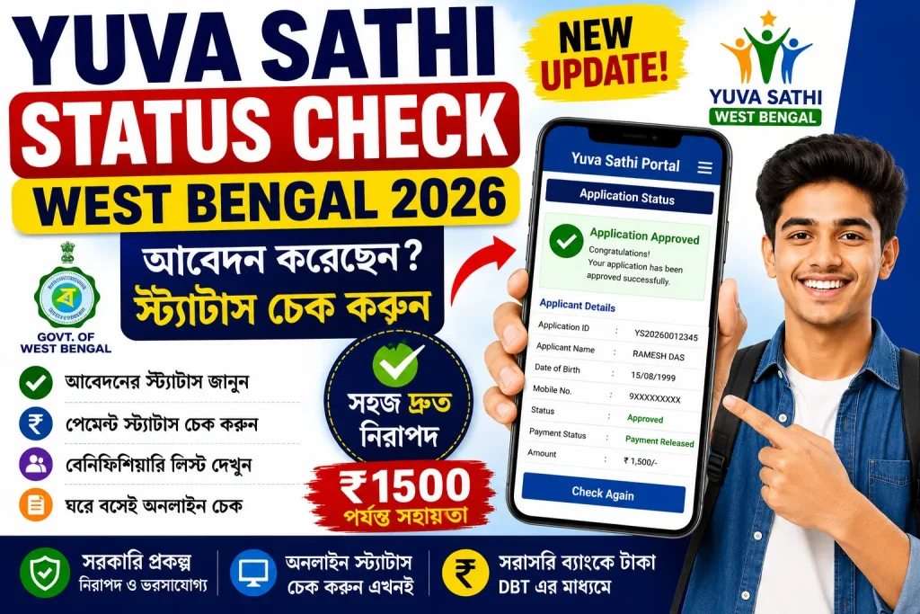 Yuva Sathi Status Check West Bengal